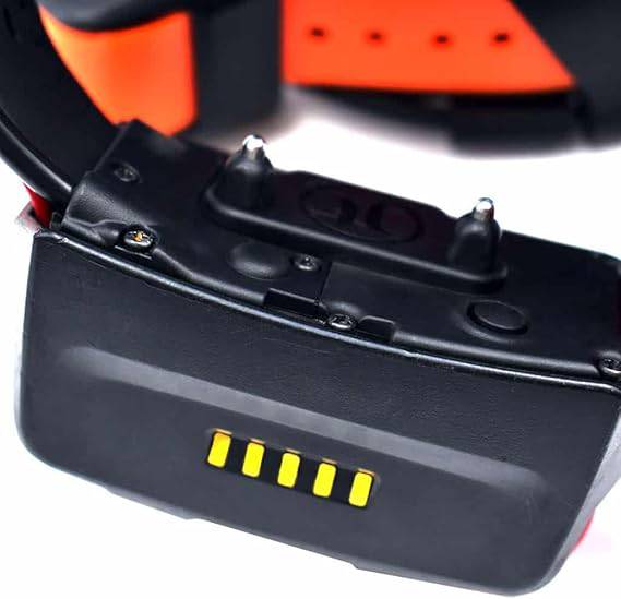 Garmin TT 15 dog device with GPS and training collar for pet tracking and training.