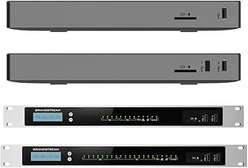 Grandstream UCM6301 IP PBX device with multiple ports and interface, used for enterprise VoIP communication systems.