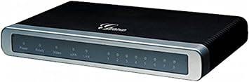 Gxw4104 Fxo analog gateway from My Store, showing the device with ports and controls for network communication.