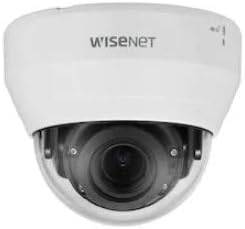 Hanwha Techwin LND-6022R 2MP IR WDR outdoor dome camera with 4mm lens and RJ45 connection, suitable for surveillance.