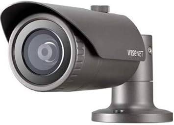 Hanwha Techwin QNO-8010R 5MP IR WDR PoE Outdoor Network Bullet Camera with 2.8mm Fixed Lens, RJ45 Connection - QNO-8010R