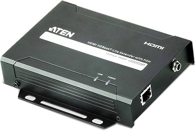 Hdbaset Lite VE802 transmitter unit by My Store, compact device with ports for HD video and audio transmission.