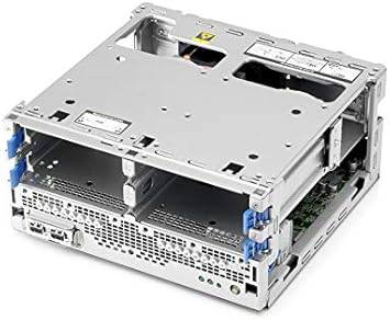 HPE ProLiant MicroServer Gen10 Plus tower server with Xeon E-2224, 16GB RAM, HDD, and SSD in a compact micro tower design
