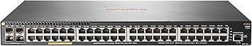 HP 2930F 48G PoE+ switch with 4 SFP ports, used for high-speed network connectivity and power over Ethernet.