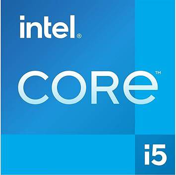 Intel Core i5-12600K desktop processor with 10 cores, up to 4.9 GHz, LGA1700 socket, shown with heatsink and motherboard.