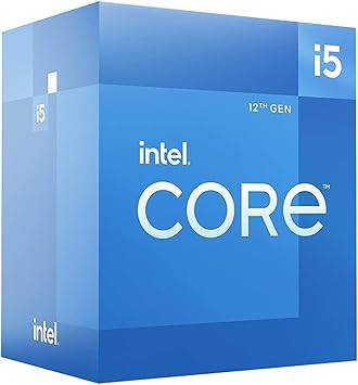 Intel Core i5-12400F desktop processor with 18MB cache and up to 4.40 GHz speed, shown in the product image.