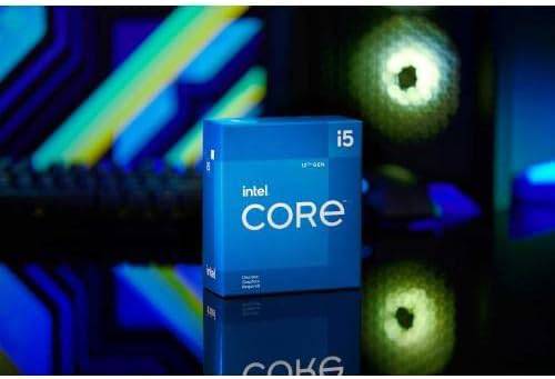 Intel Core i5-12400F desktop processor with 18MB cache and up to 4.40 GHz speed, shown in the product image.