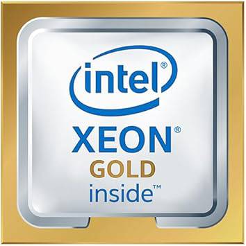 Intel Xeon Gold 6258R server CPU tray with 38.5MB cache and 2.7GHz processing speed, designed for enterprise servers.