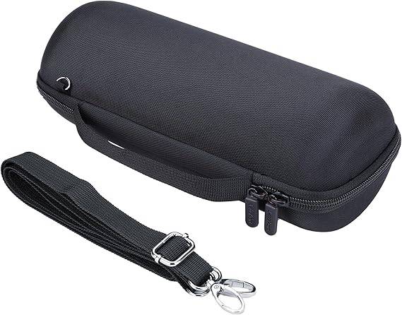 Lebakort Hard Case Compatible with Charge 5 Charge 4 Waterproof Bluetooth Speaker (Black case)
