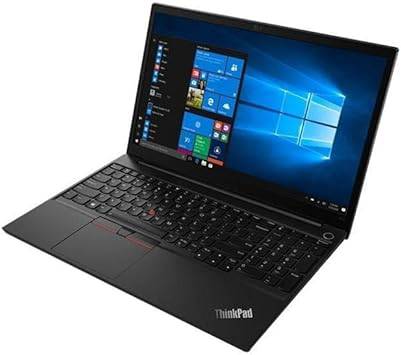 Lenovo ThinkPad E15 G2 laptop with Intel Core i5, 8GB RAM, 256GB SSD, running Windows 10 Pro, open on a desk