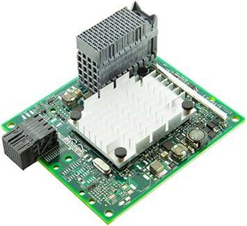 Lenovo 88Y5920 CN4022 Flex System 2-port 10GB converged network adapter installed in a server.