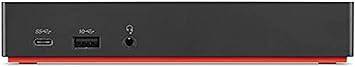 Lenovo ThinkPad USB-C Dock Gen 2 (40AS0090) with multiple ports and sleek black design for versatile laptop connectivity