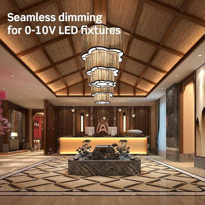 Leviton IP710-LFZ 1200VA electronic dimmer switch for 120/277V AC, single-pole and 3-way lighting control.