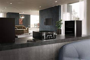 Marantz M-CR612 Network CD Receiver, Wi-Fi, Bluetooth, AirPlay 2 & HEOS Connectivity, AM/FM Tuner, CD Player, Unlimited Music Streaming, Compatible with Amazon Alexa, Black - 6457253 - M-CR612