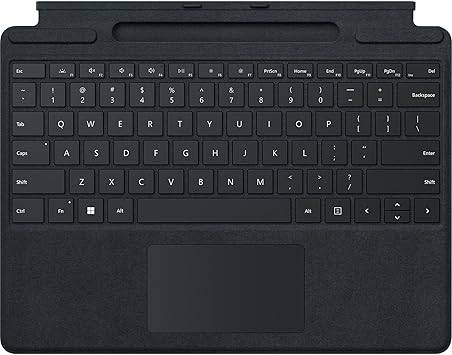 Microsoft Surface Pro X Type Cover - Black - English