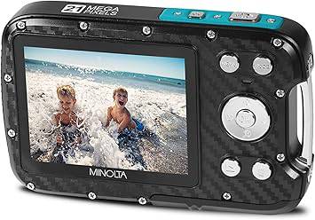 Minolta MN30WP 21 MP / 1080P HD Waterproof Digital Camera
