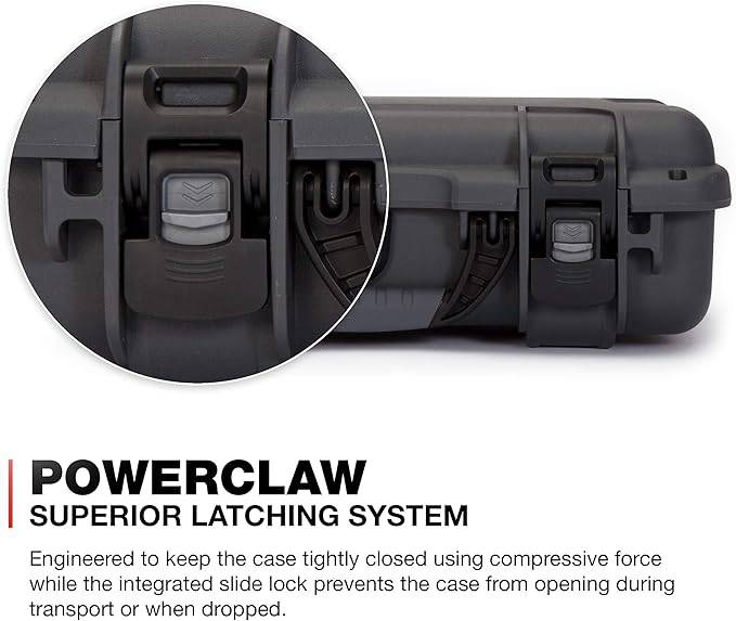 Nanuk 910 Waterproof Hard Case with Foam Insert for Xbox Controllers - Graphite (910-XBCTL7)