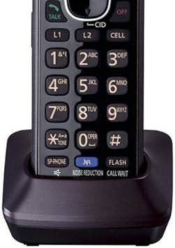 Panasonic Consumer KX-TGA950B Panasonic Consumer KX-TGA950B Accessory 2 Line Handset For Kx-tg954x by Panasonic