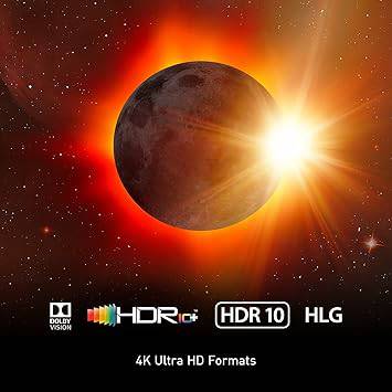 Panasonic Streaming 4K Blu Ray Player with Dolby Vision and HDR10+ Ultra HD Premium Video Playback, Hi-Res Audio, Voice Assist - DP-UB820-K (Black)