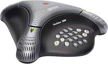 Polycom Voicestation 300 analog conference phone with keypad and speakerphone for professional conference calls