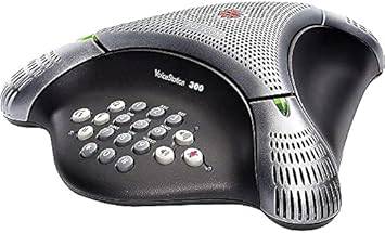 Polycom Voicestation 300 analog conference phone with keypad and speakerphone for professional conference calls