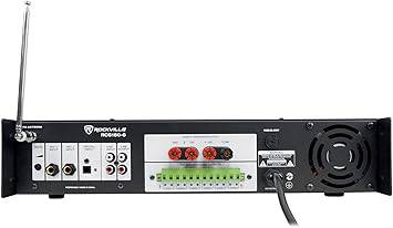 Rockville 6-Zone Amp+16 White 6