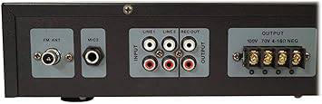 Rockville Commercial 70v Amp+12 White 5