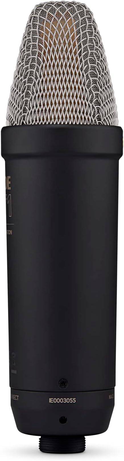 Rode NT1 5th Generation Condenser Microphone with SM6 Shockmount and Pop Filter - Black