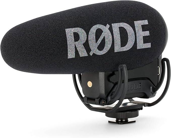 Rode VideoMic Pro+ Compact Directional On-Camera Shotgun Condenser Microphone - VMP+