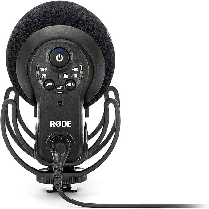Rode VideoMic Pro+ Compact Directional On-Camera Shotgun Condenser Microphone - VMP+