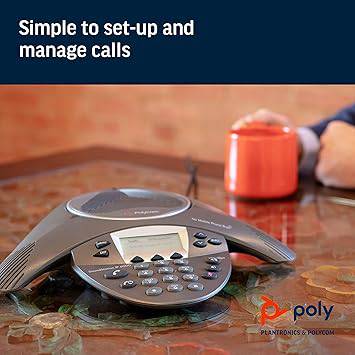 My Store Soundstation IP6000 SIP conference phone with 802.3af PoE for clear, professional conference calls.
