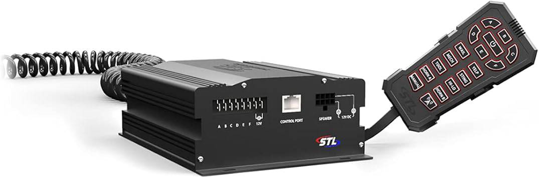 SpeedTech Lights Vireo 100W Police Siren System & Control Box - S-VR100