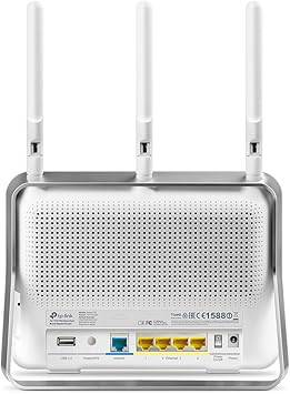 TP-Link AC1750 Dual Band Wireless AC Gigabit Router, 2.4GHz 450Mbps + 5Ghz 1300Mbps, Beamforming, 1 USB 2.0 Port and 3.0 Port, IPv6, Guest Network (Archer C8)