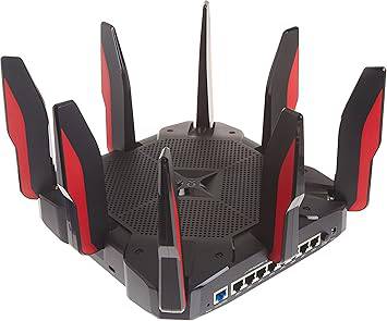 TP-Link AX11000 Tri-Band WiFi 6 Gaming Router (Archer AX11000) - 12-Stream Gigabit Wireless Router, 1.8GHz quad-core CPU, 2.5G Port, 8 Gigabit LAN Ports, MU-MIMO