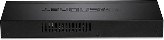 TRENDnet 8-Port Gigabit PoE+ Switch, 120W PoE Power Budget, 16Gbps Switching Capacity, IEEE 802.1p QoS, DSCP Pass-Through Support, Fanless, Wall Mountable, Lifetime Protection, Black, - TPE-TG84