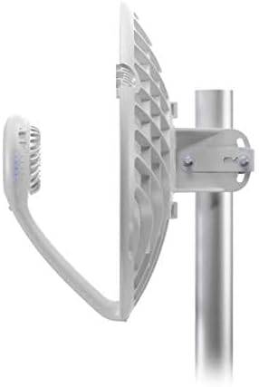 Ubiquiti airFiber 60 60 GHz and 5 GHz radio system with high throughput, shown with antennas and networking equipment.
