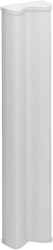 Ubiquiti Airmax AM-2G15-120 white sector antenna mounted outdoors, designed for wireless network coverage and signal strength.