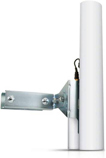 Ubiquiti Airmax 5G-90-17-Antenna white sector antenna for 5G networks, with a sleek white exterior and directional design.