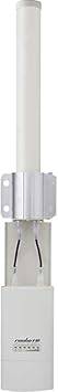 Ubiquiti AMO-5G10 Airmax Omni-Antenna in white, outdoor wireless antenna for improved signal coverage and reception.