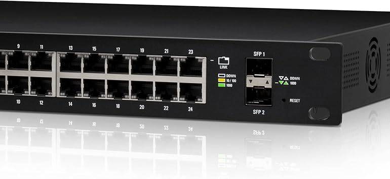 Ubiquiti EdgeSwitch ES-24-500W 24-Ports L3 Managed