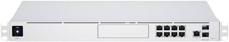Ubiquiti Enterprise Security Gateway and Network Appliance with 10G SFP+ ports, compact design, black device with ports visible