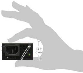 Ubiquiti EP-54V-150W-AC Edge Power supply connected to network equipment, showing power port and cable.