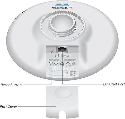Ubiquiti NanoBeam ac Gen2 High-Performance airMAX ac Bridge (NBE-5AC-Gen2-US)