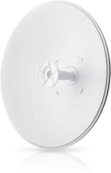 Ubiquiti Networks airMAX 2x2 PtP Bridge Dish Antenna 30 dBi for 5.10-5.90 GHz range with dish design and directional focus