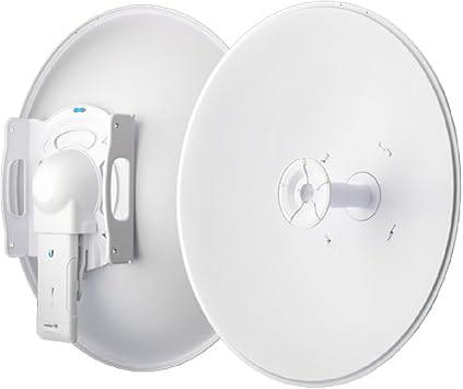 Ubiquiti Networks airMAX 2x2 PtP Bridge Dish Antenna 30 dBi for 5.10-5.90 GHz range with dish design and directional focus