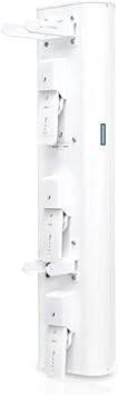Ubiquiti Networks AP-5AC-90-HD 5GHz airMAX ac 3x30° Sector Antenna with 22dBi gain, mounted for wireless network coverage