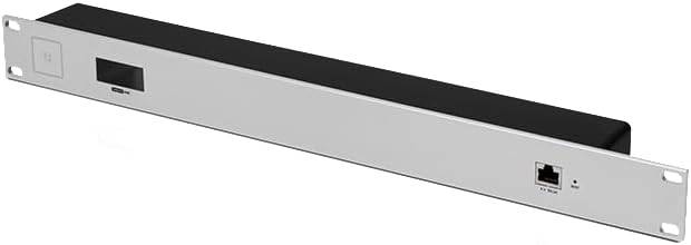 Ubiquiti Networks Cloud Key G2 Rack Mount accessory mounted on a server rack for secure network management.