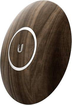 Ubiquiti Networks nanoHD wood design skins, 3-pack, custom housing covers with natural wood finish for nanoHD access points.