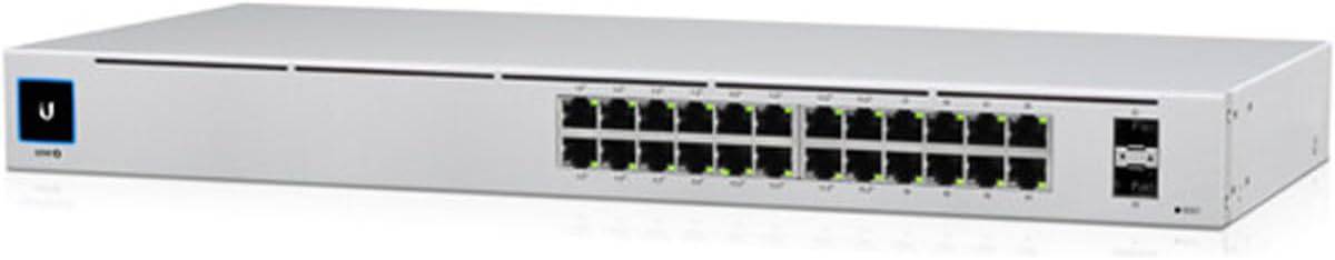 Ubiquiti Networks UniFi USW-24 Configurable 24-Port Gigabit Layer 2 Ethernet Switch with SFP