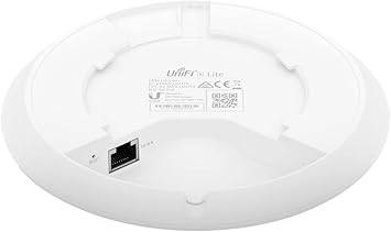 Ubiquiti UniFi 6 Lite Access Point, WiFi 6 Access Point, Dual Band 5GHz and 2.4GHz Radios, Compact Wireless Access Point, PoE Adapter Required - White - U6-Lite-US